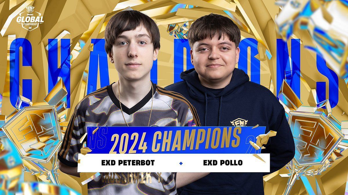 Peterbot (Left) at Global Championship 2024 (Image via Epic Games)