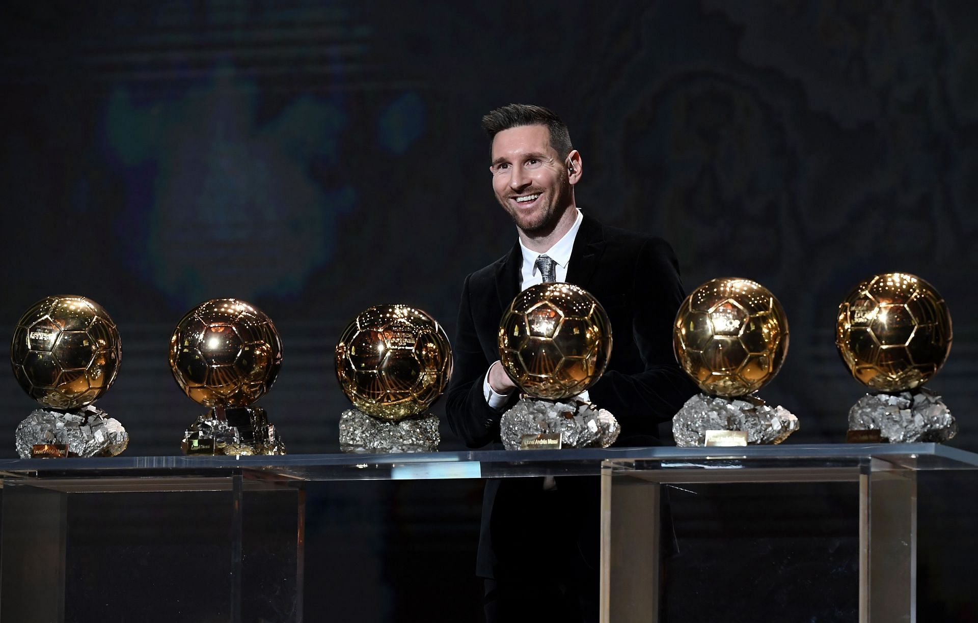 Ballon D'Or Ceremony At Theatre Du Chatelet : Inside Ceremony In Paris - Source: Getty