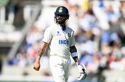 "Londoner unable to bat on overcast London-like conditions" - Fans react as Virat Kohli is dismissed for 6 in the 1st IND vs BAN 2024 Test
