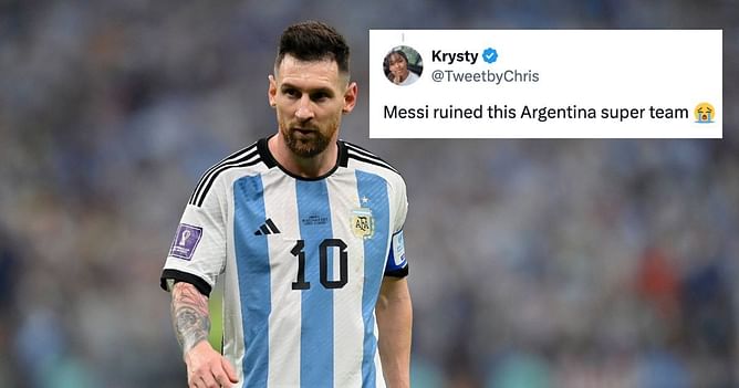 "Why does it feel like Argentina still needs Messi" - Fans chime in on Lionel Messi after Argentina lose to Colombia