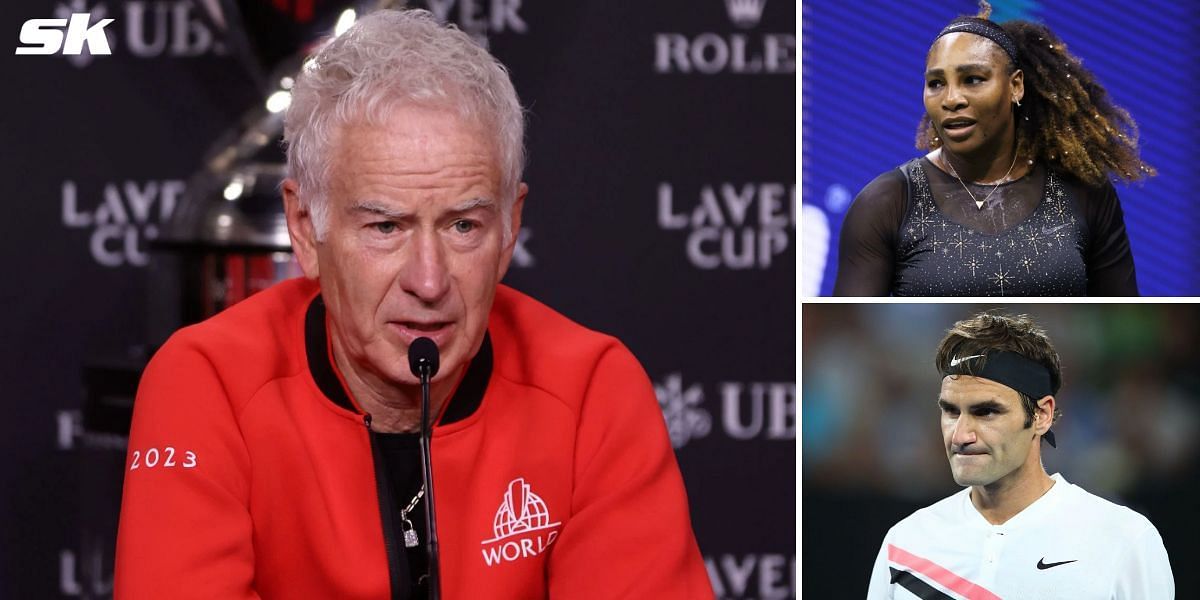 John McEnroe once proposed Roger Federer as a suitable opponent for Serena Williams (Source: Getty)