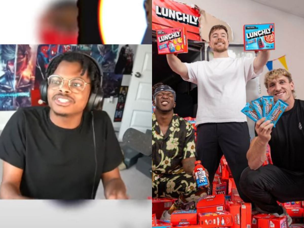 Dontai hits back at critics, defends MrBeast, KSI and Kai Cenat (Image via YouTube/ImDontai and Instagram/MrBeast)