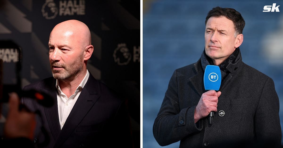 Alan Shearer (left) and Chris Sutton (right)