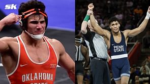 "What a classless clown"- A.J. Ferrari hits back at Carter Starocci after 4x NCAA champion challenges him to put up $300,000 each to a wrestling match
