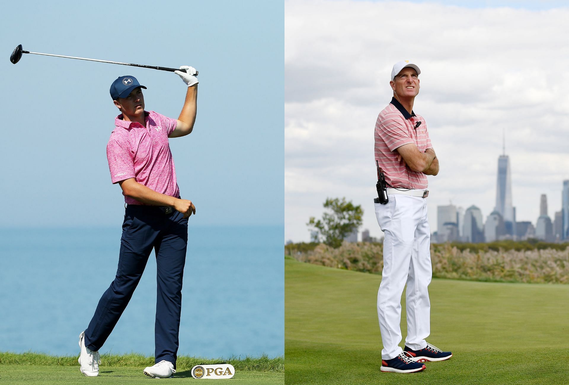 Jordan Spieth and Jim Furyk ( via Getty)