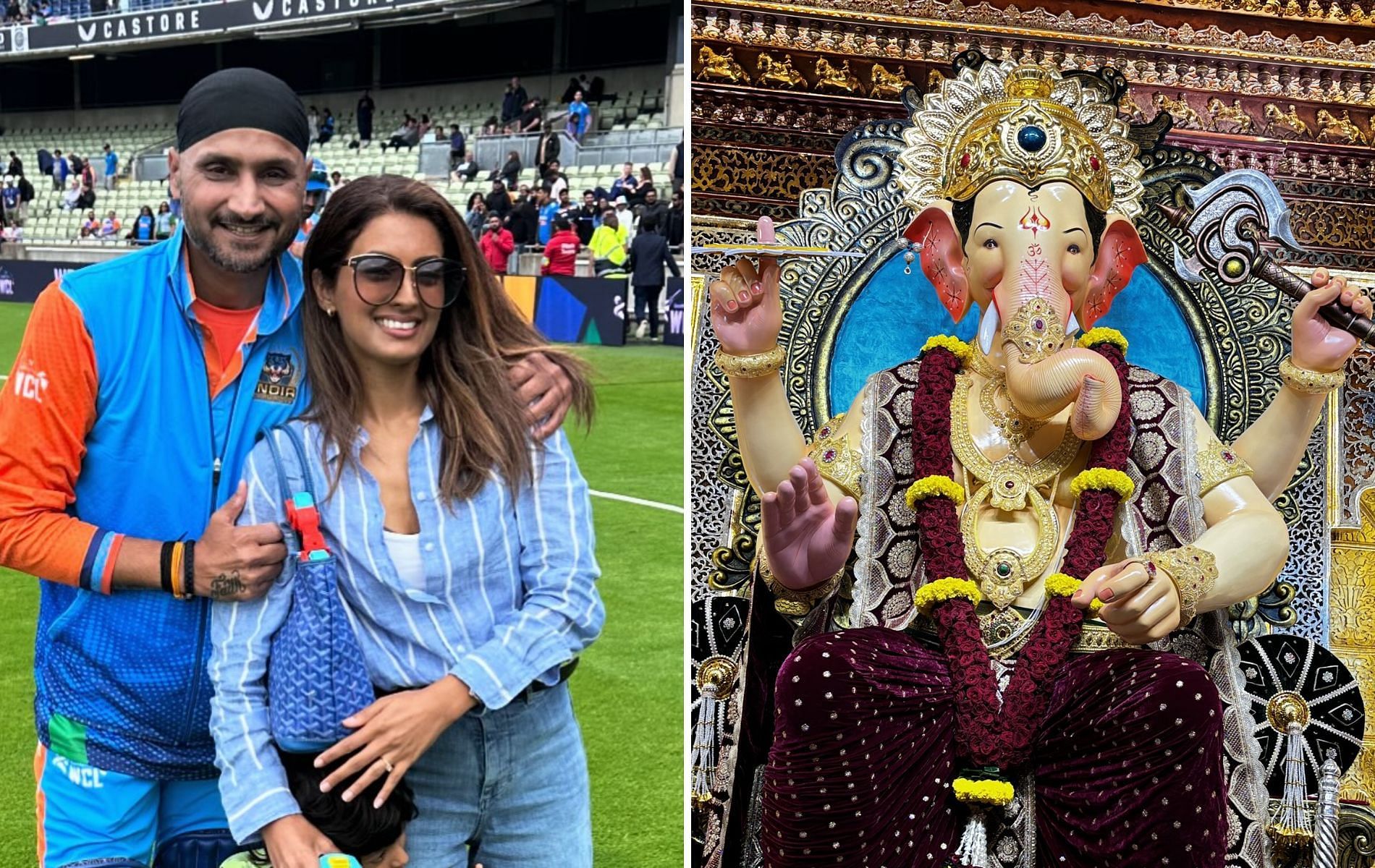 Harbhajan Singh and Geeta Basra tied the knot in October 2015. (Pics: Instagram/X)