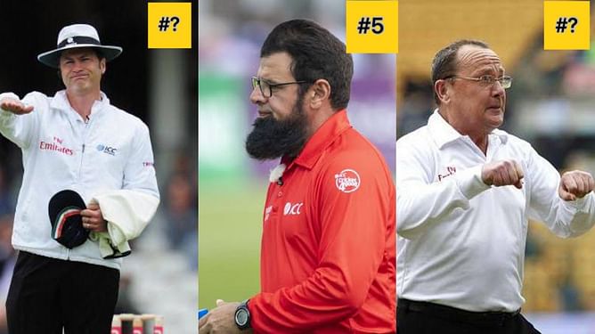 Top 5 umpires of modern era ft. Simon Taufel, Aleem Dar