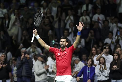 Picture from Davis Cup 2024 World Group I (Source: Getty)