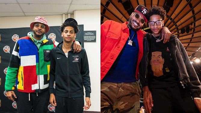 "I'm one of the best players in my class": Carmelo Anthony's son Kiyan once showed confidence in his hooping abilities