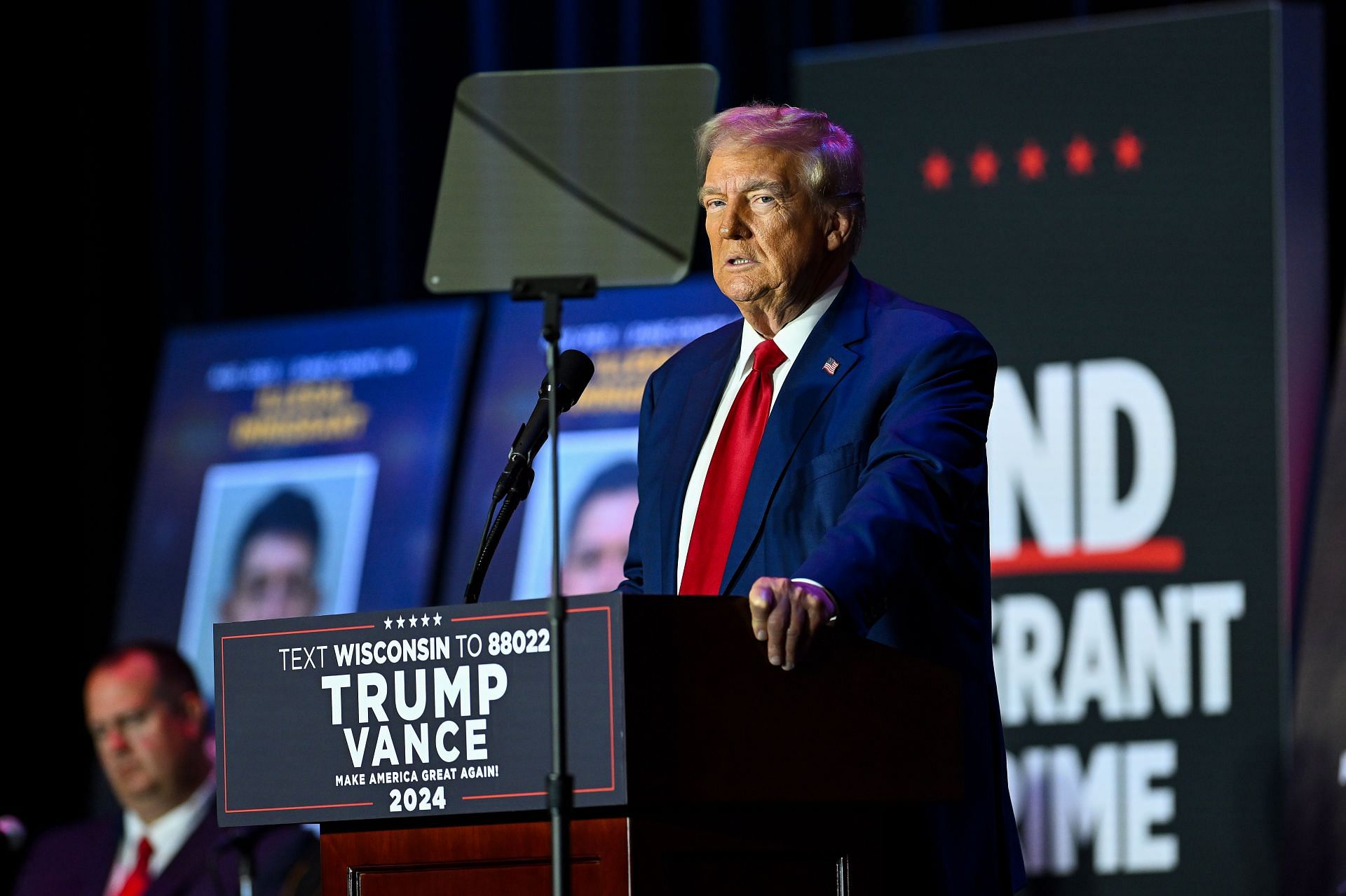 Donald Trump Supporters Attend A campaign Event At the Prairie du Chien, Wisconsin - Source: Getty