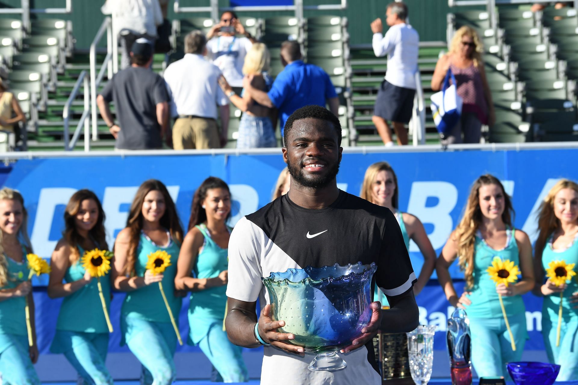 Frances Tiafoe at the Delray Beach Open 2018. (Photo: Getty)