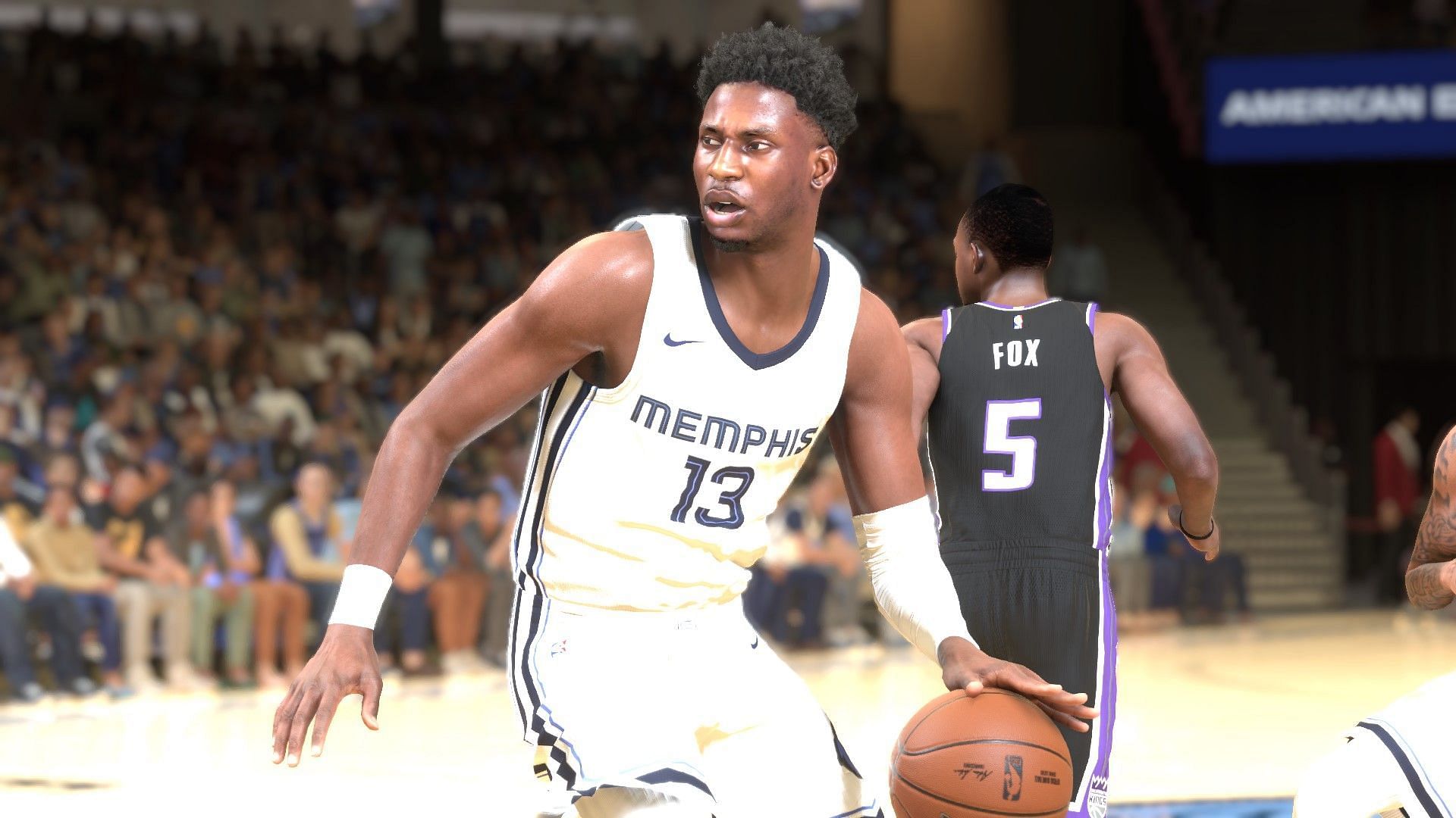 Jaren Jackson Jr.&#039;s character model in NBA 2K25 (Image via 2K Games)