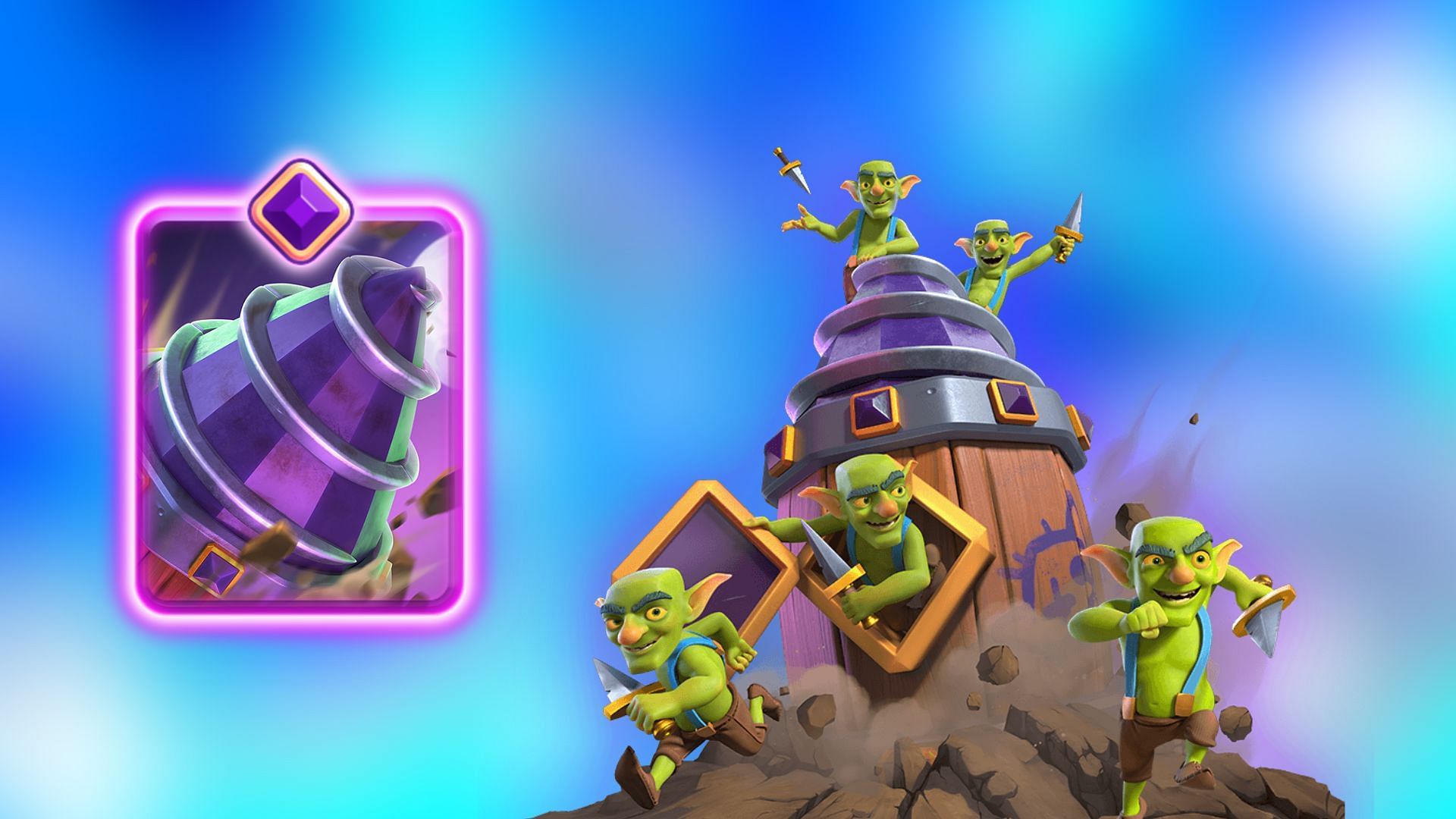 Best Clash Royale decks to counter Goblin Drill Evolution (Image via SuperCell)