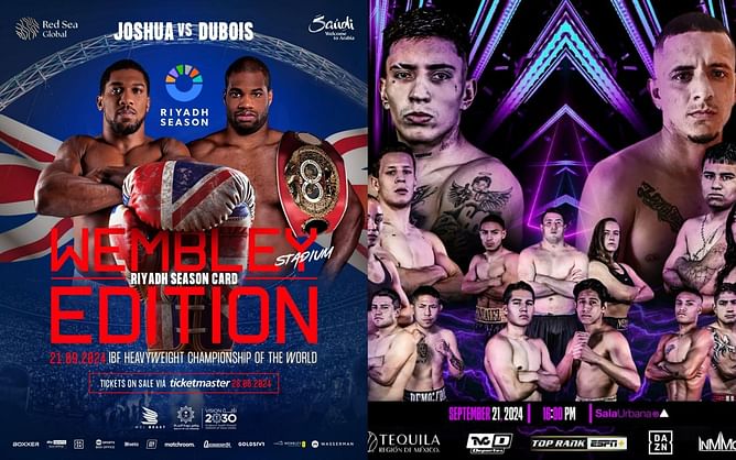 Boxing tonight (September 21, 2024): What are the fights lined up?