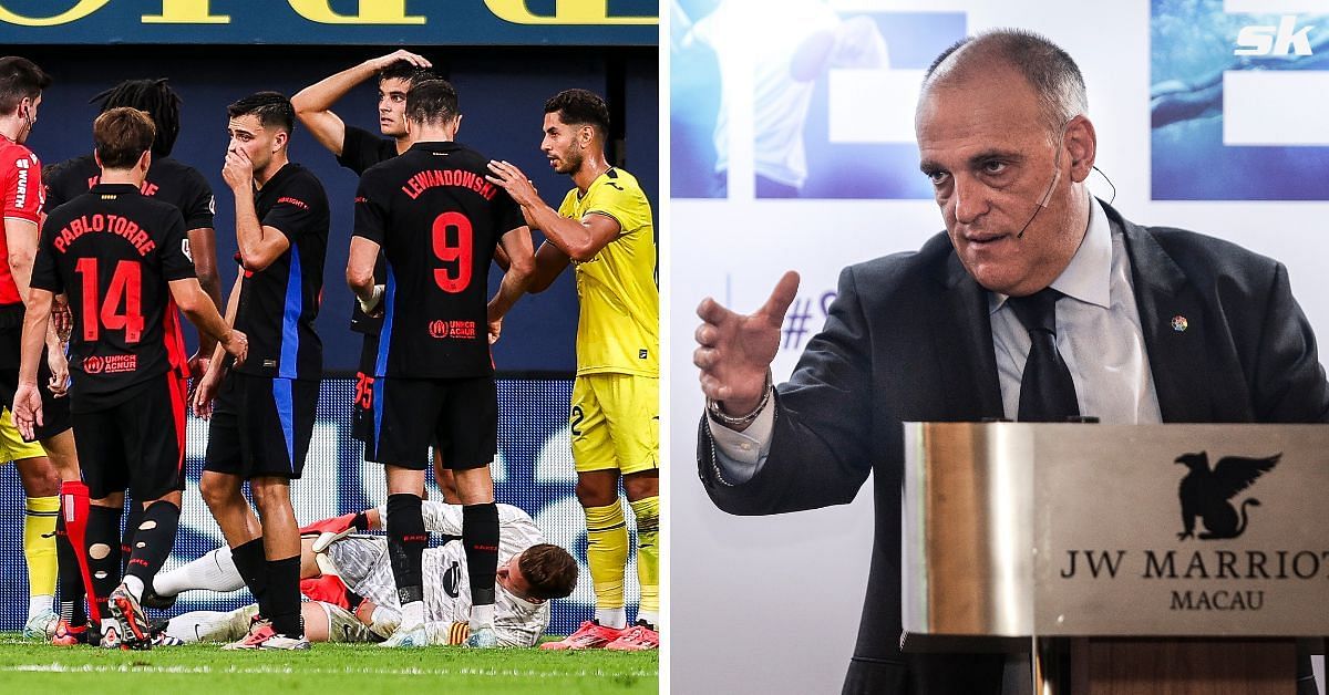 La Liga chief Javier Tebas provides clarity on whether Barcelona can sign new player outside transfer window after serious injury to Ter Stegen