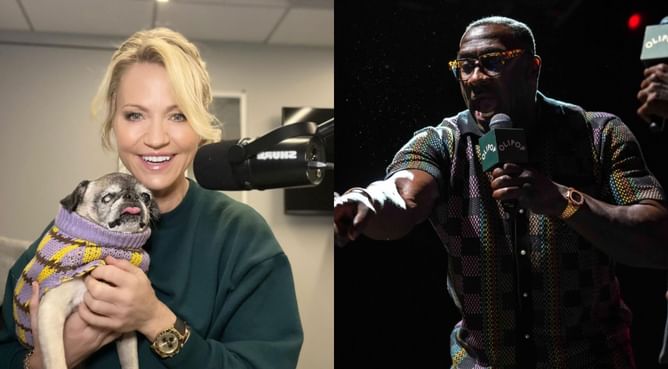 Michelle Beadle responds to viral Shannon Sharpe IG live broadcast by clearing her name from rumors