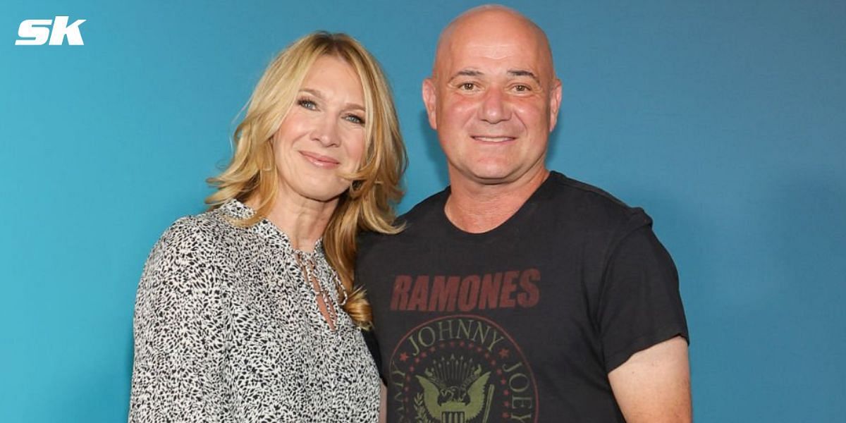 Steffi Graf (L) and Andre Agassi (R) (Images source: Getty)