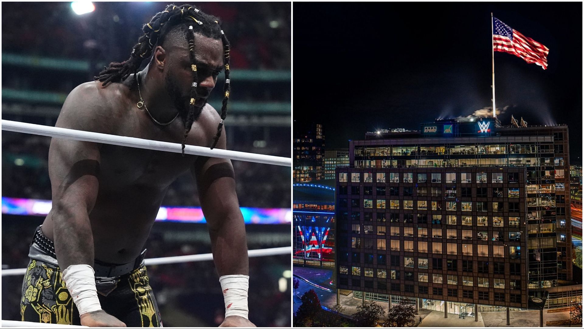 Swerve Strickand on AEW Dynamite, WWE HQ in Stamford