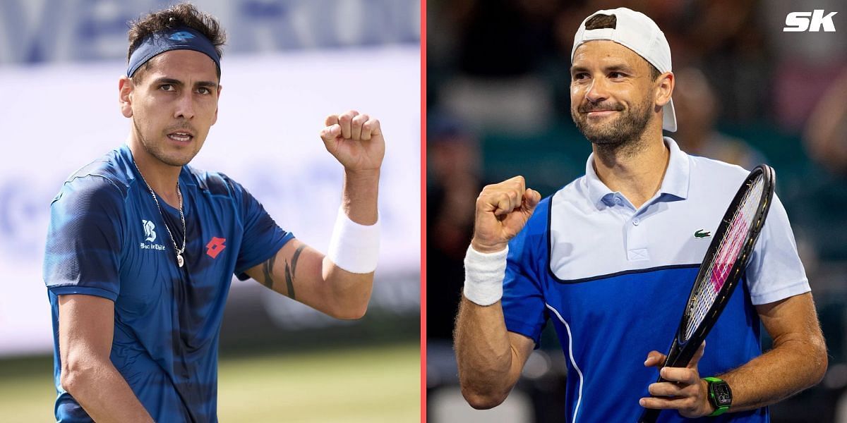 Grigor Dimitrov vs Alejandro Tabilo at the Laver Cup 2024