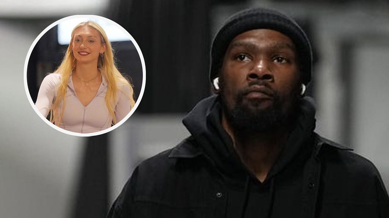 Debunking viral tweet alleging Kevin Durant has a crush on Cameron Brink (Image credit: Imagn)