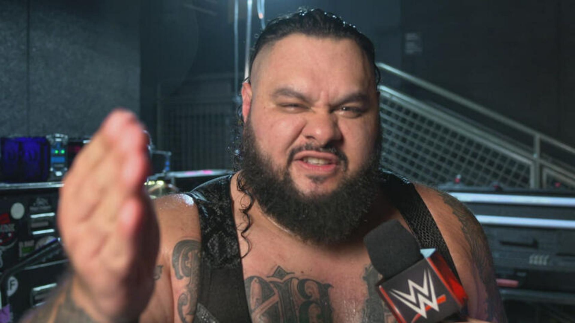 Bronson Reed performs on RAW [Photo credit: WWE]