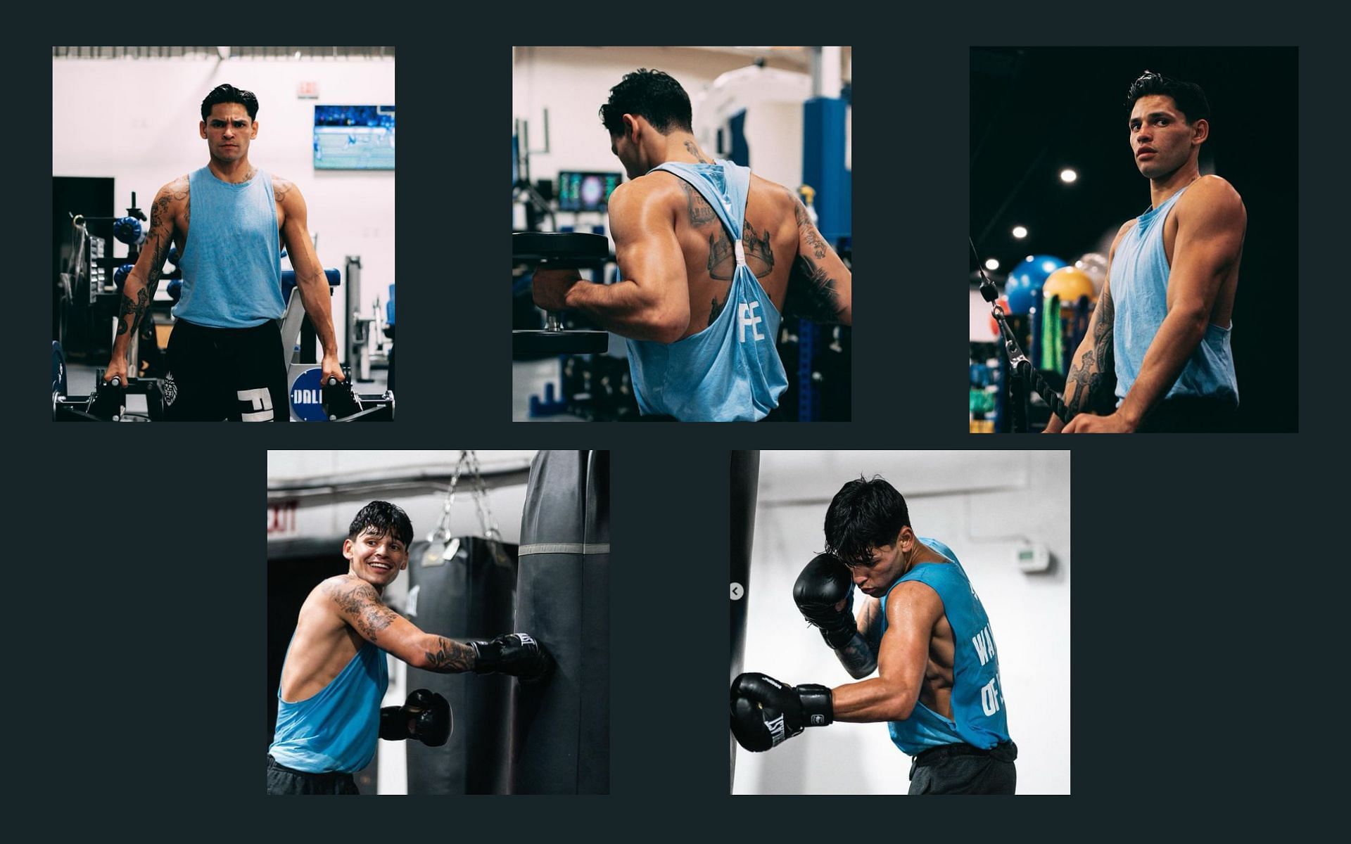 Ryan Garcia training images [Images courtesy: @kingryan on Instagram]