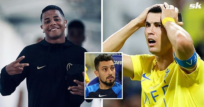 “Don’t stand there naked in the changing room” - Alex Telles warns Cristiano Ronaldo’s new teammate Wesley about Al-Nassr rule