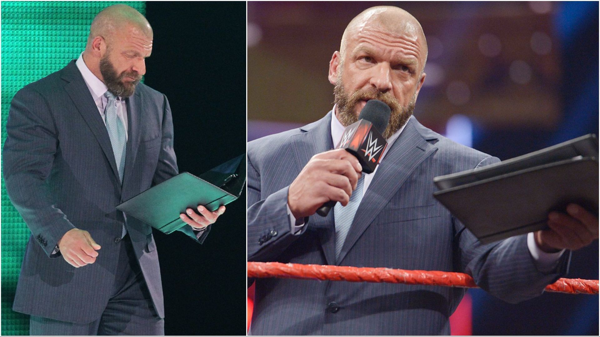 Triple H with a new WWE contract on RAW