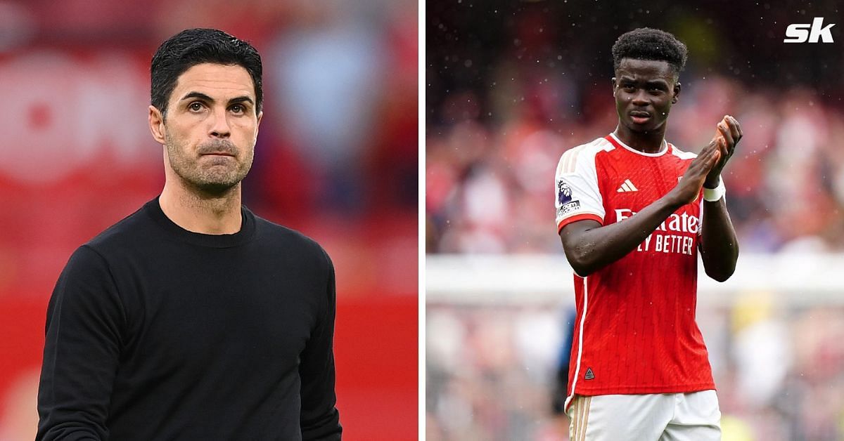 Mikel Arteta provides Bukayo Saka update after his substitution in Arsenal