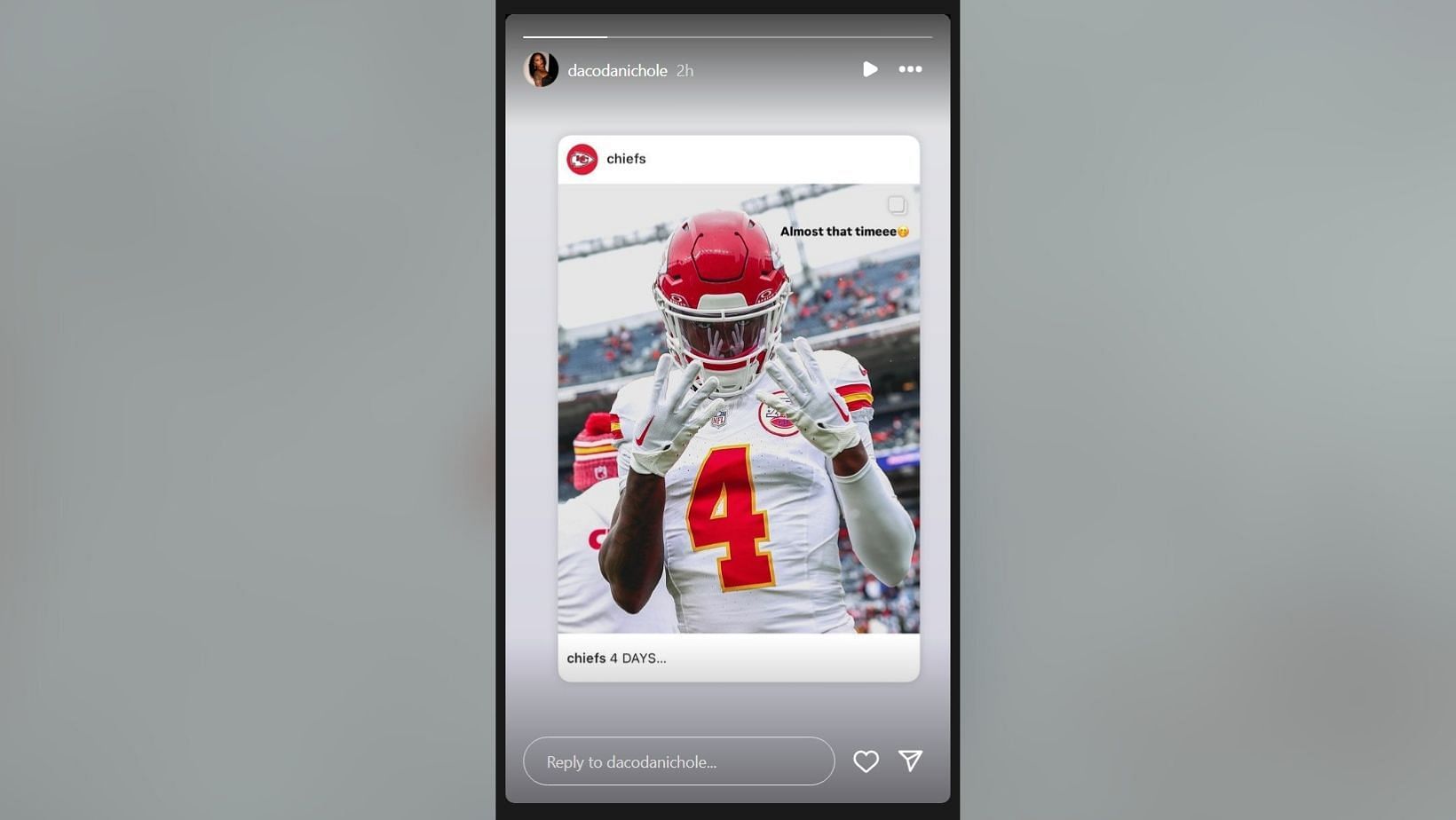 Rashee Rice&rsquo;s girlfriend Dacoda Nichole braced for Chiefs WR&rsquo;s blockbuster Week 1 opener vs Ravens (Image Source: Nichole/Instagram)