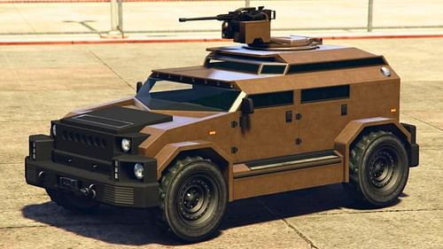 A picture of HVY Menacer in Grand Theft Auto Online (Image via Rockstar Games, St3lios2005/Reddit)