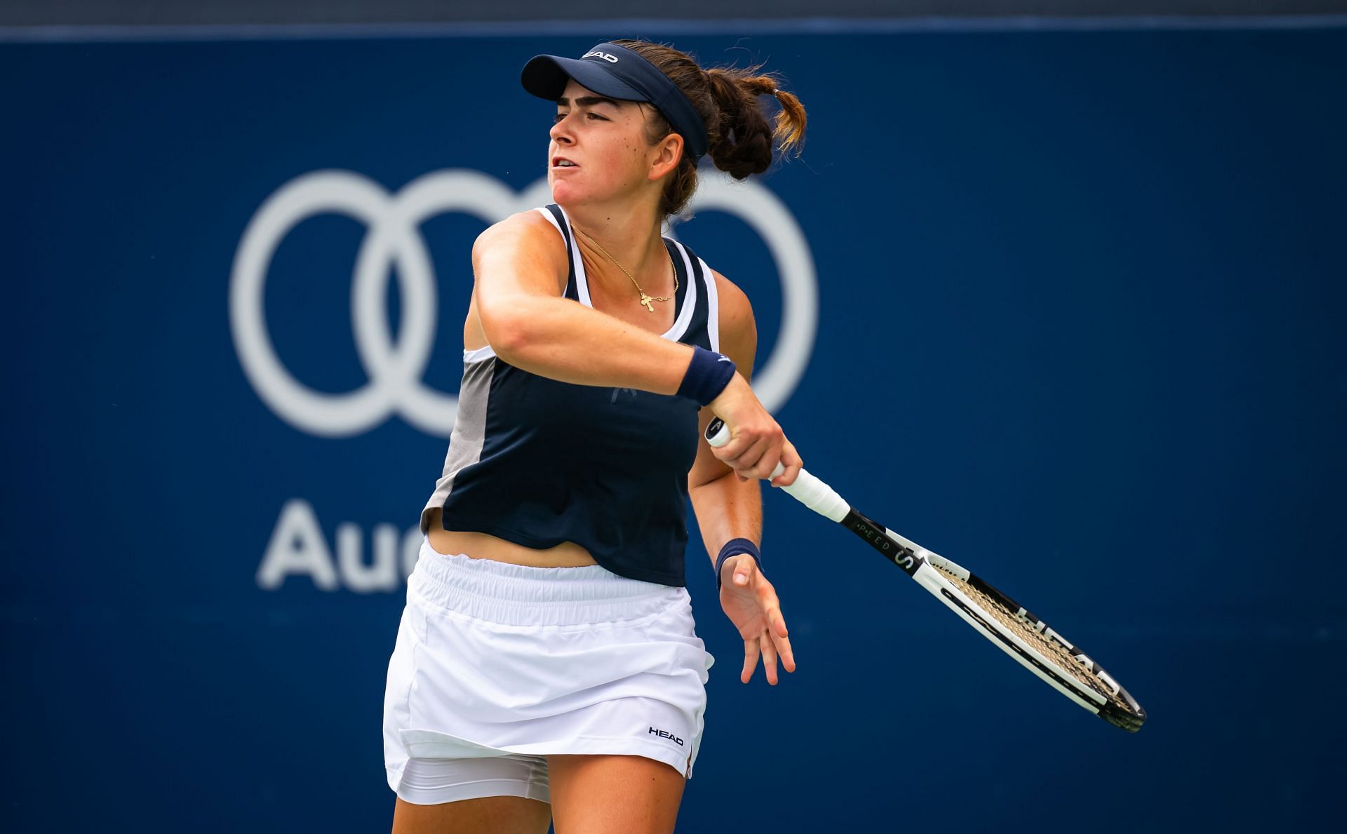 Marina Stakusic at the Canadian Open 2024. (Photo: Getty)