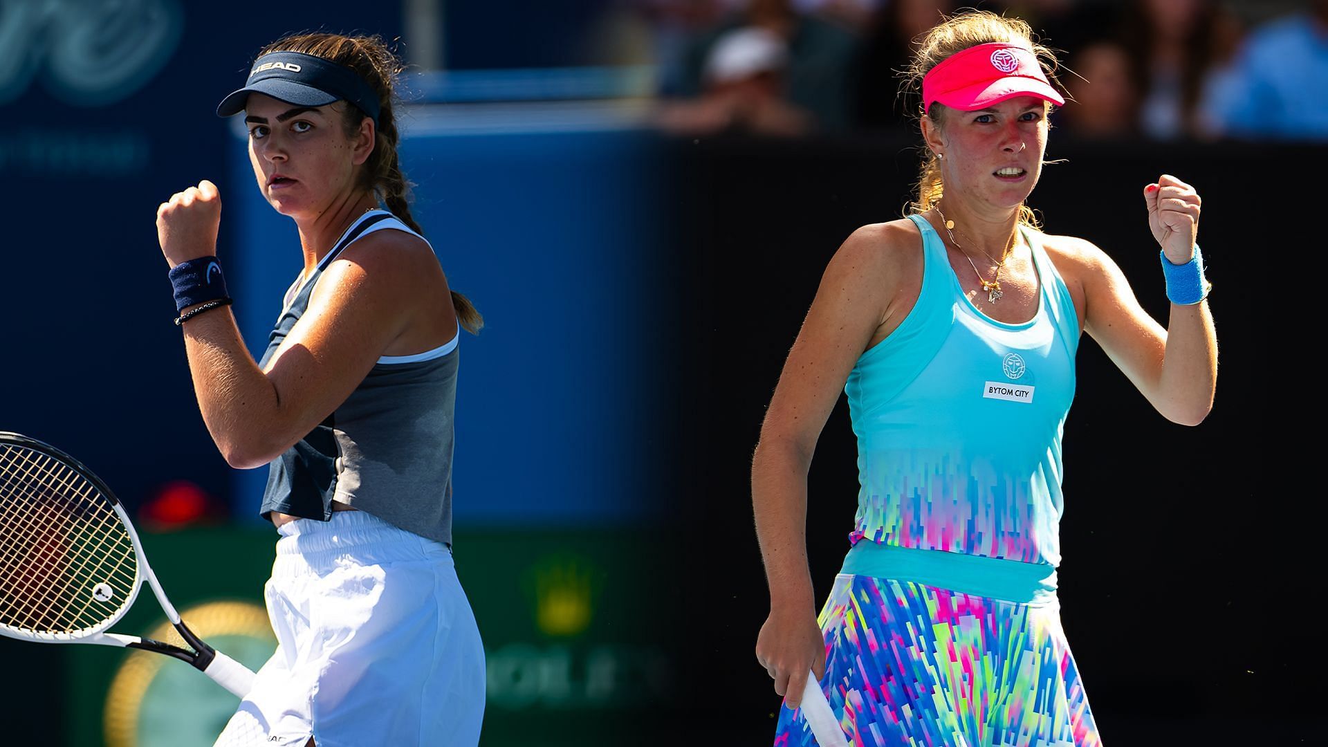 Marina Stakusic vs Magdalena Frech at the Guadalajara Open