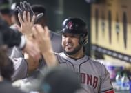 Eugenio Suarez could hit a home run on Sunday (Image source - Getty)