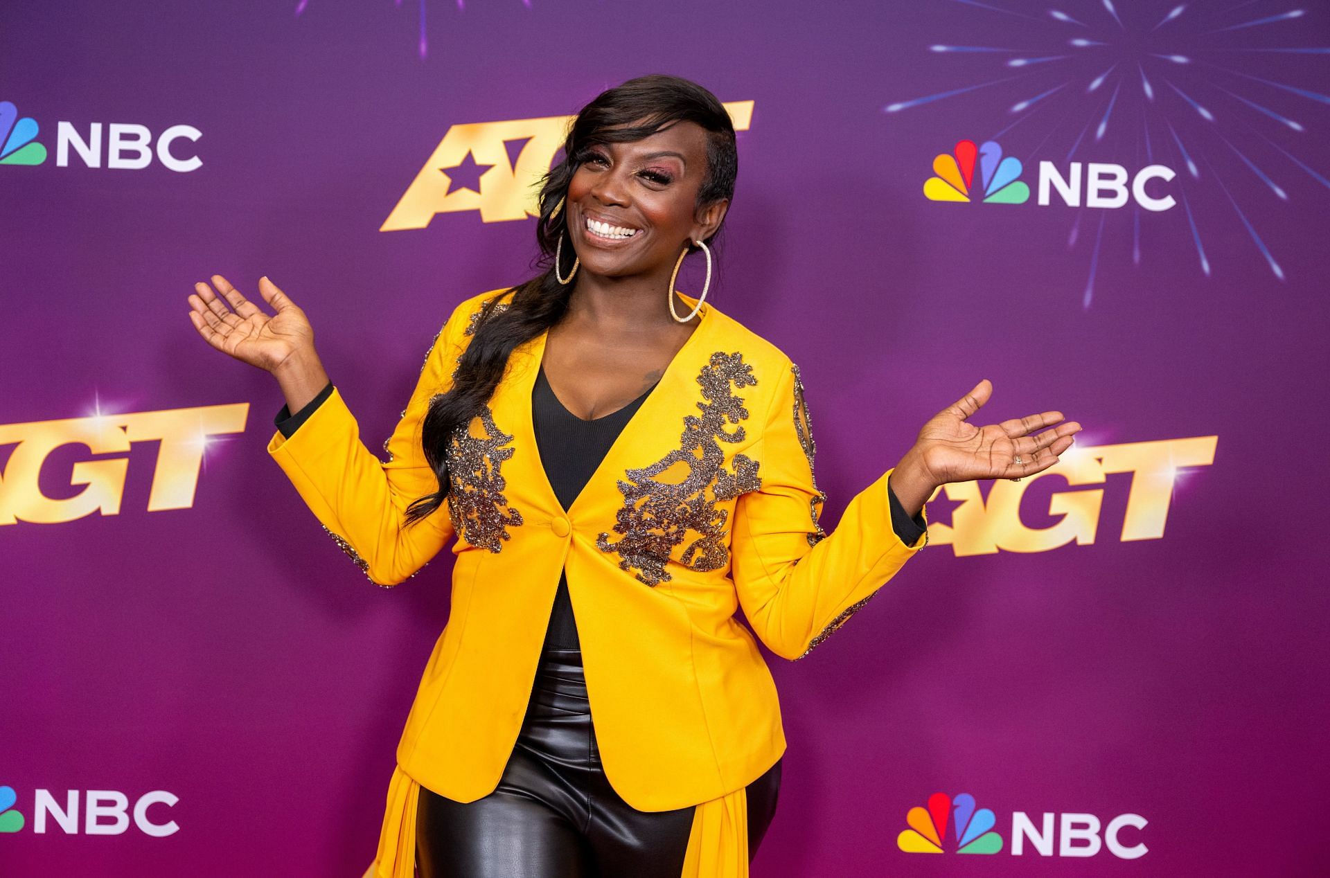 Dee Dee Simon at &quot;America&#039;s Got Talent&quot; Season 19 Quarterfinals 3 Red Carpet (Image via Getty Images)