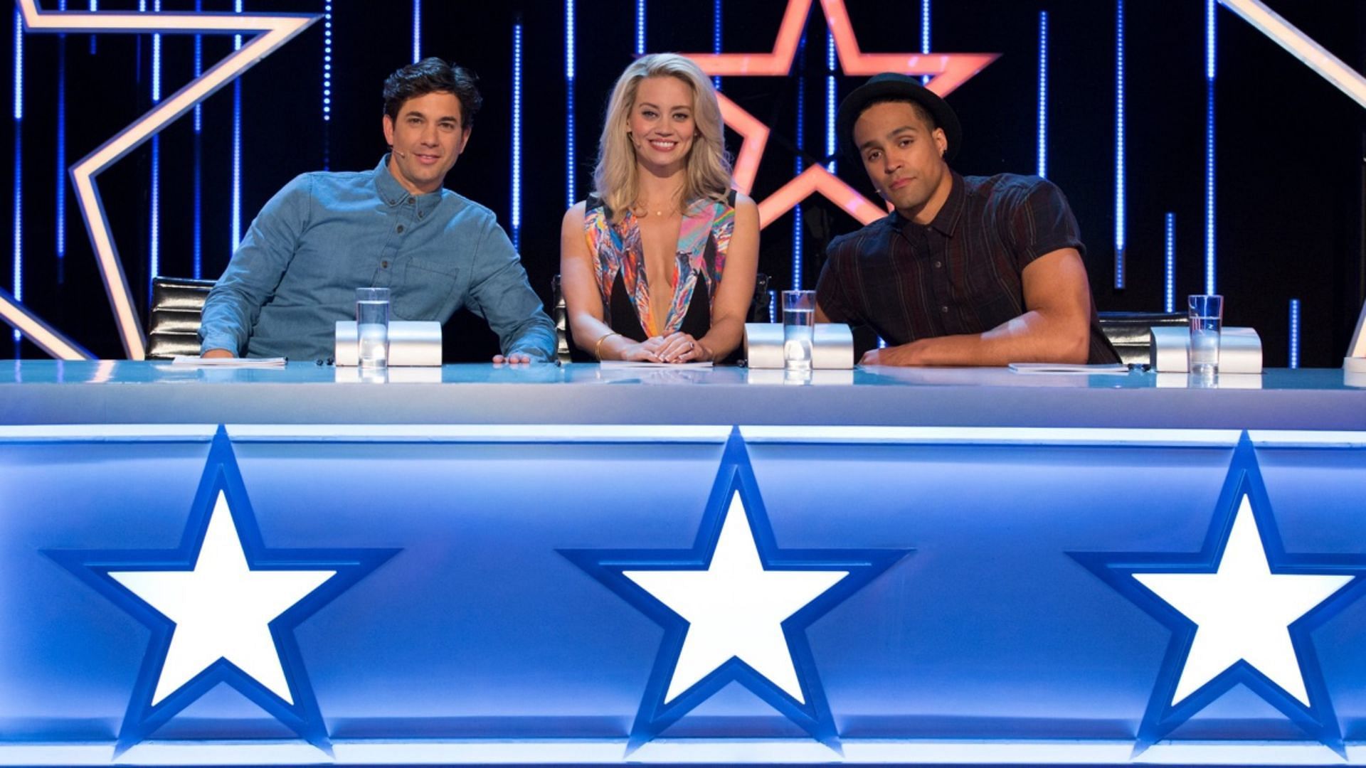 Adam Garcia, Kimberly Wyatt and Ashley Banjo featured as judges on this show (Image via Sky One)