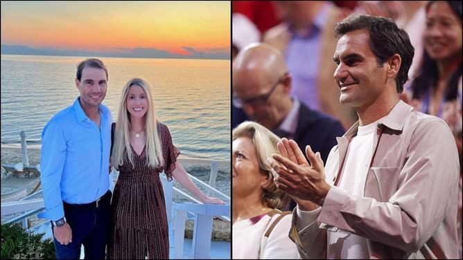Rafael Nadal’s sister Maribel reacts as Roger Federer heaps praise on the Spaniard’s ‘incredible’ tennis academy