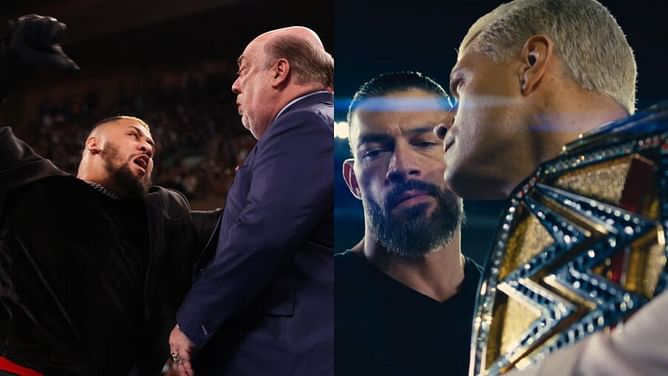 Paul Heyman sends a message to Solo Sikoa after Roman Reigns' face-off with Cody Rhodes