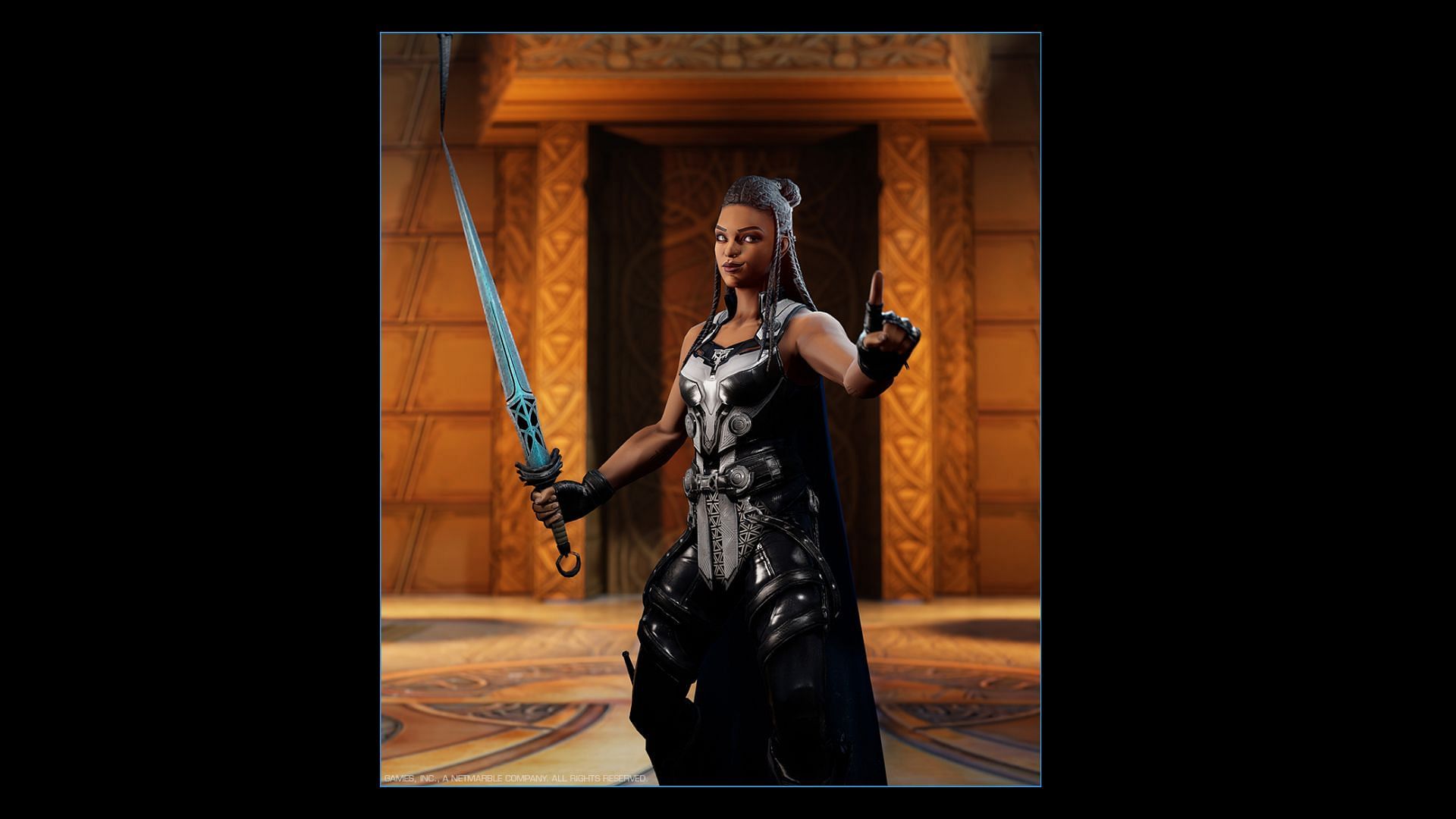 Valkyrie builds Combo and Power while hitting her Opponent&rsquo;s Block (Image via Kabam Games, Inc.)