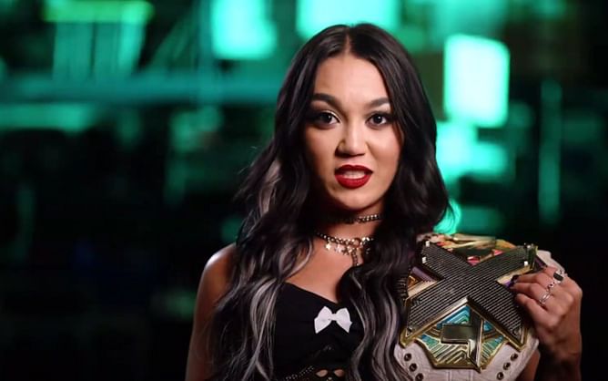 Blockbuster WWE signing finally makes debut at No Mercy 2024; confronts Roxanne Perez