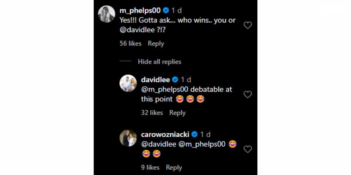 Source: Caroline Wozniacki&#039;s Instagram handle (@carowozniacki)