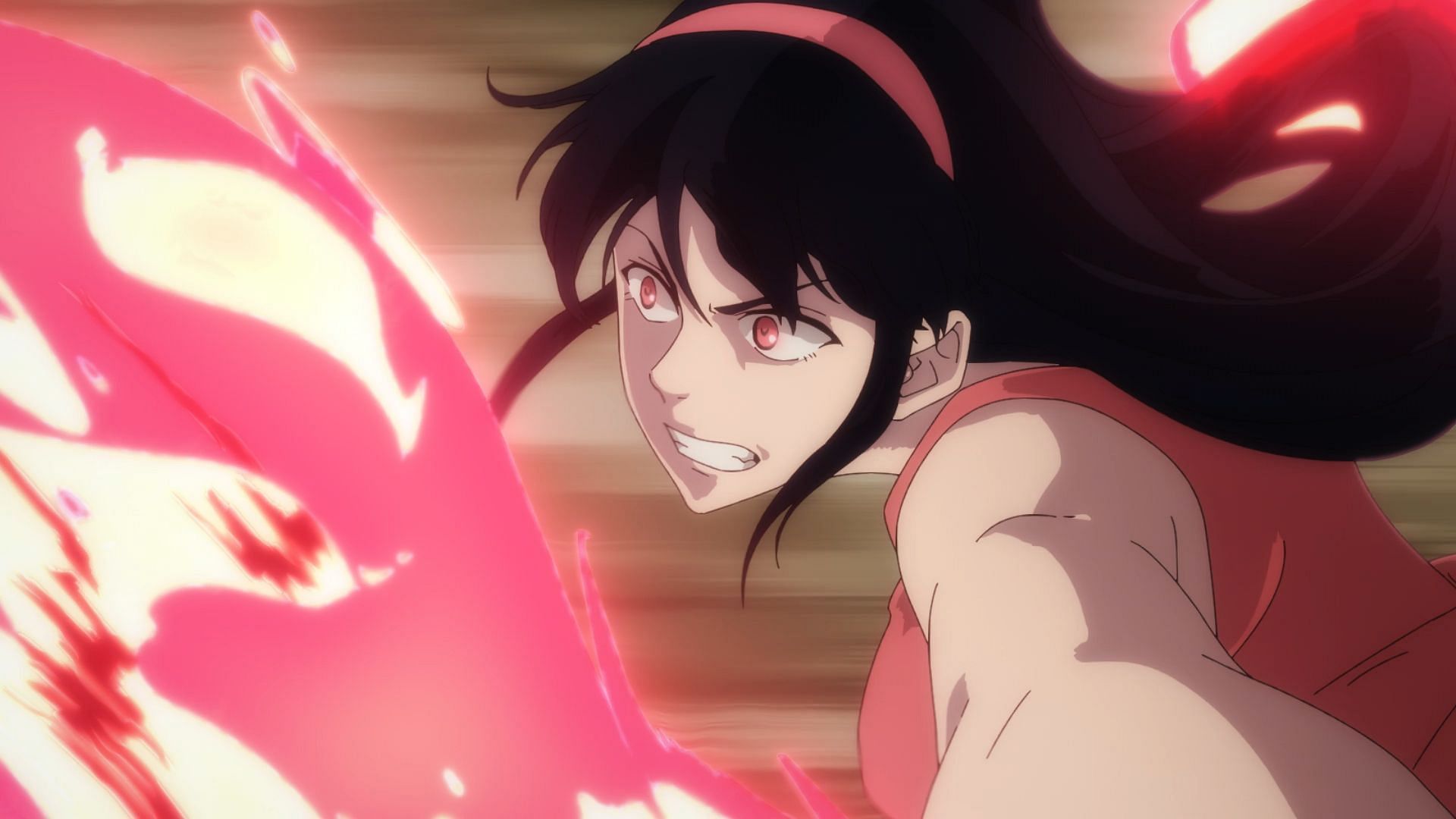 Yihwa trainiert in Tower of God, Staffel 2, Folge 13 (Bild über The Answer Studio)