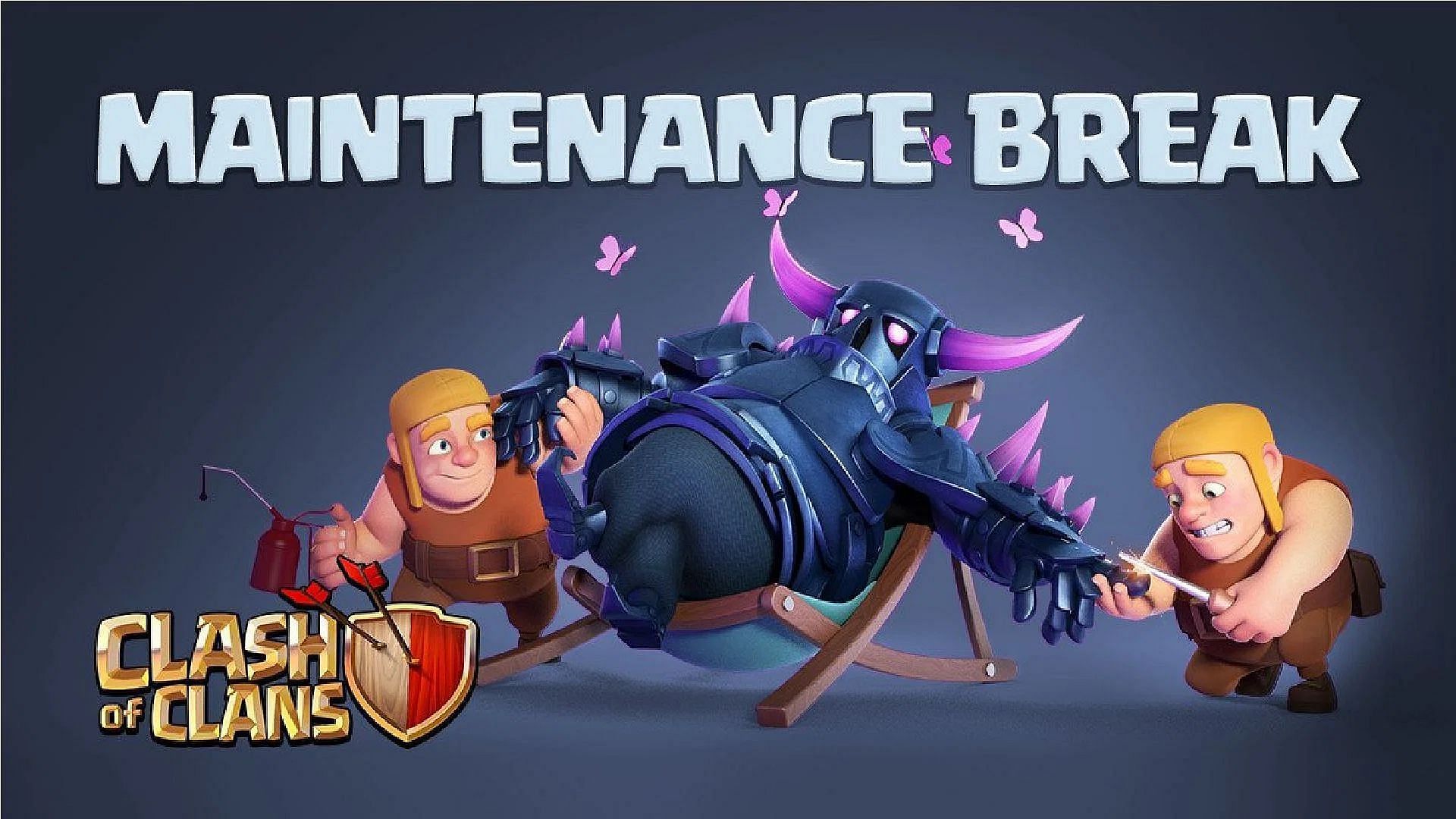 Clash of Clans server maintenance 