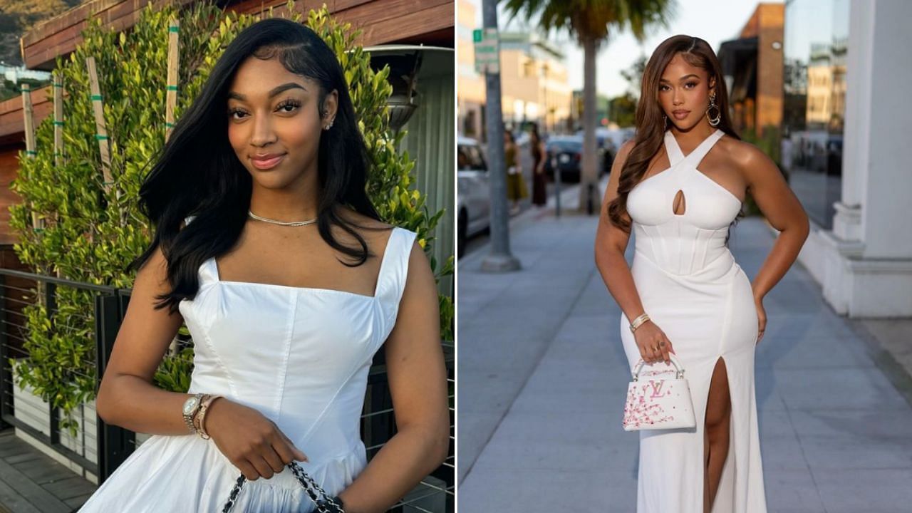 Angel Reese flashes $19,975 Chanel bag as she links arms with Jordyn Woods at her 27th birthday bash