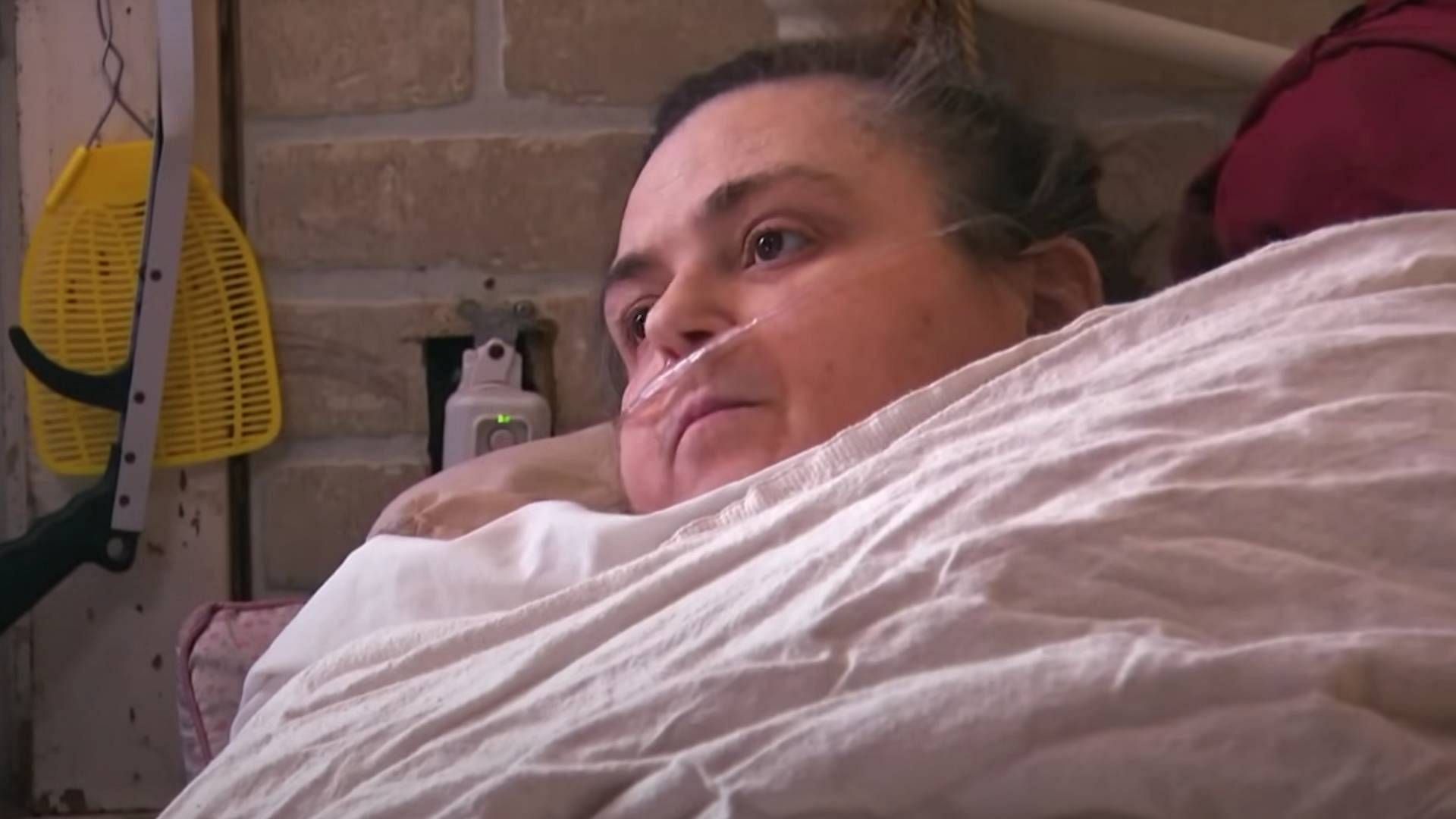 Lisa Ebberson on TLC&#039;s My 600-lb Life (image via Youtube/TLC Deutschland)