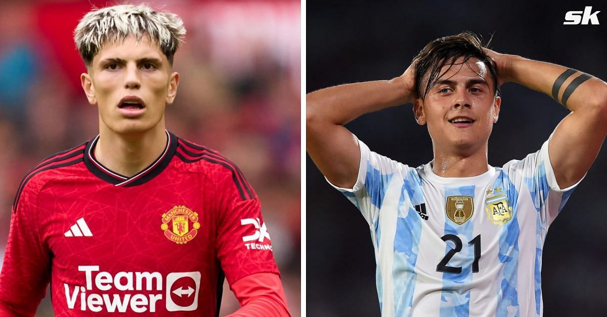 Alejandro Garnacho and Paulo Dybala combined for a goal against Chile