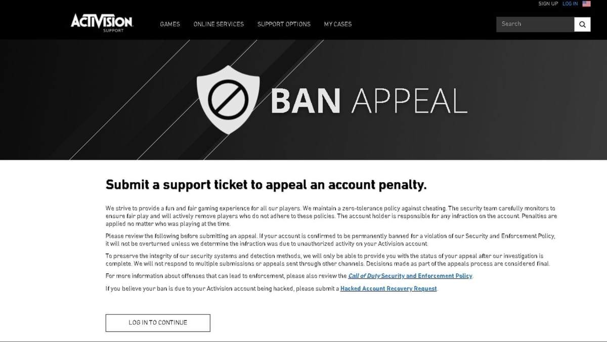 Warzone shadow ban check How to know if you are banned