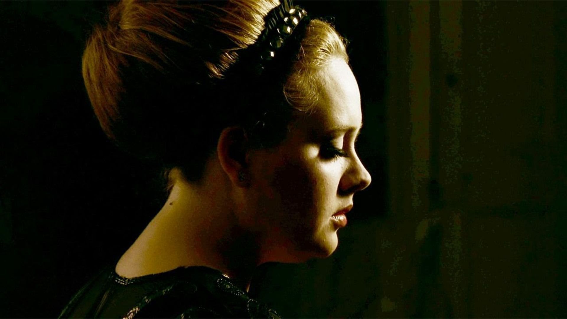 A still from the Rolling In The Deep music video. (Image via YouTube/Adele)