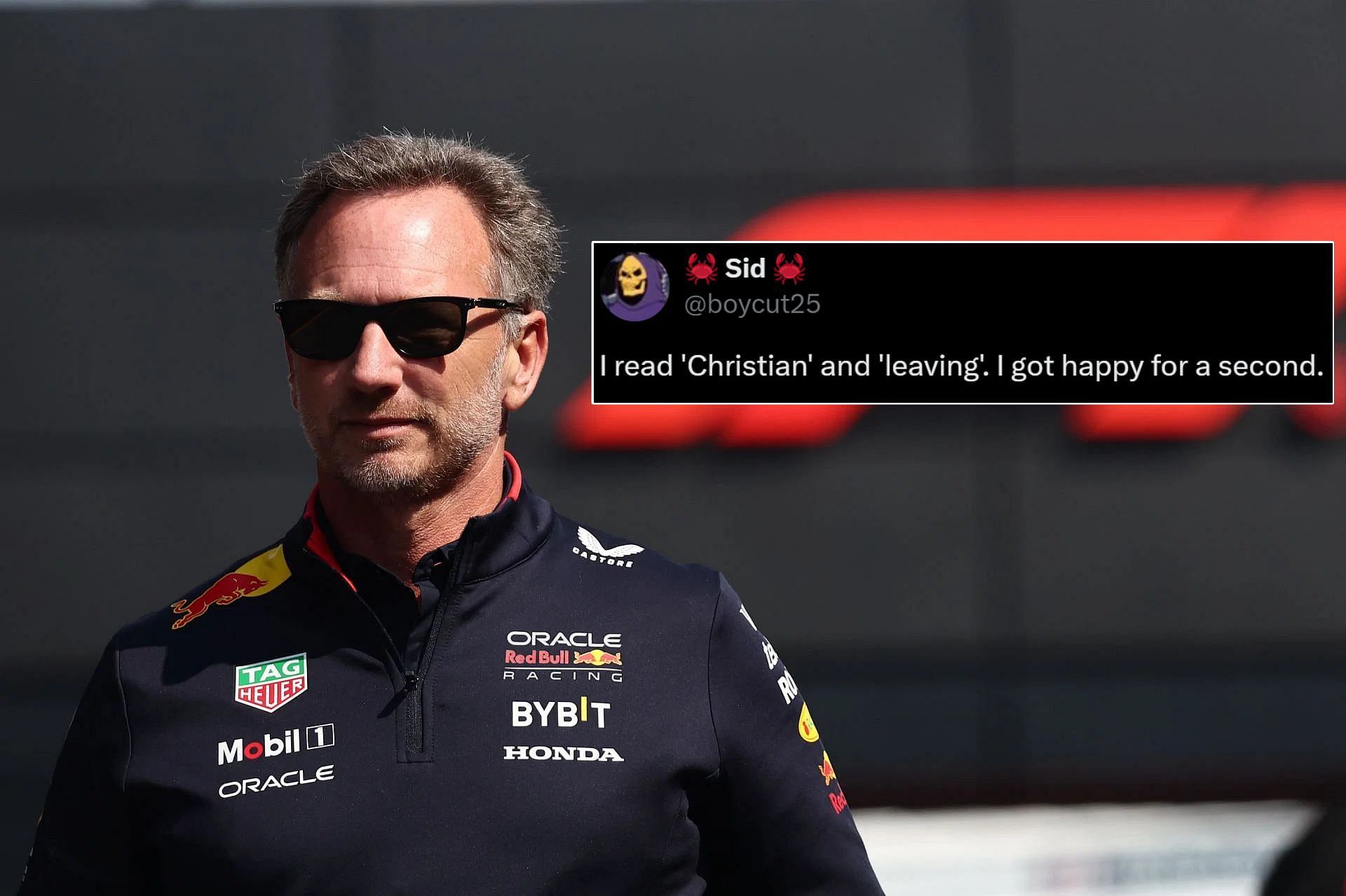 Fans react to Christian Horner