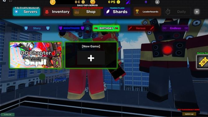 Skibi Defense Birthday Server: OG Chapter Guide
